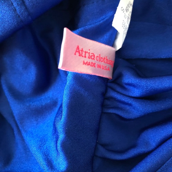 SOLD!! Cobalt Blue After 5 Dress - Picture 5 of 5